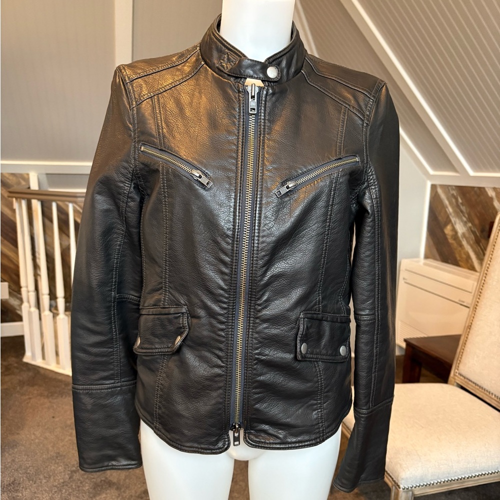We The Free Vegan Leather Jacket